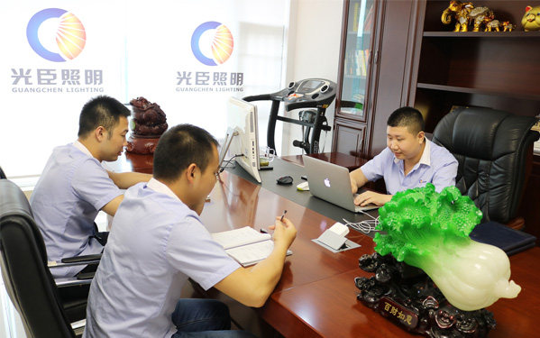 光臣照明夏總經理辦公室