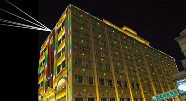 娛樂場所亮化 50*37 LED護欄管輕松搞定!