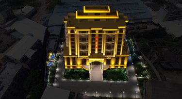 客戶實地考察多家洗墻燈廠家 還是光臣更靠譜