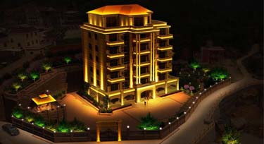 光臣照明走進新農村--別墅亮化案例