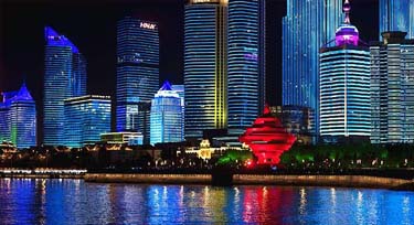 青島上合峰會落幕 又一次展現出戶外亮化工程的魅力!