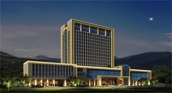 創業孵化公司夜景亮化采用led戶外線條燈