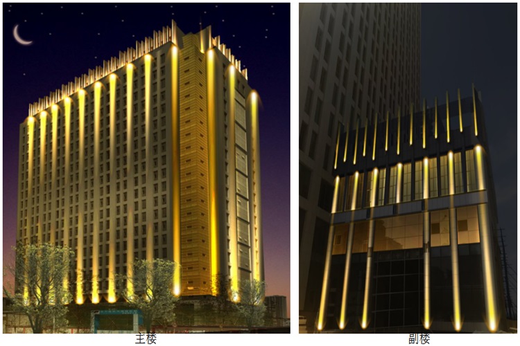 內蒙古酒店亮化效果 內蒙古酒店亮化效果