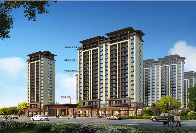 光臣小區樓體亮化